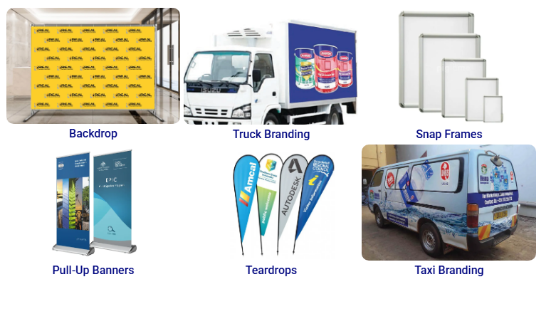 Advertising — sample of Sidrah Media Creatives output