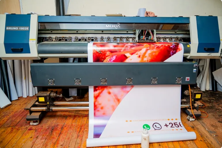 Large Format Printing — sample of Sidrah Media Creatives output